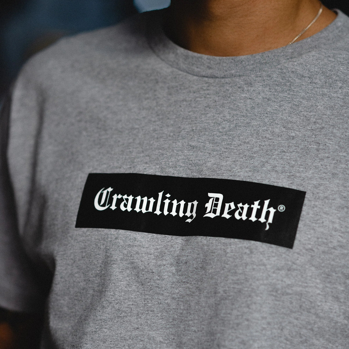 Crawling Death - Sticker Logo T-Shirt – Adelphi Partners